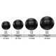 Life Fit Pro GymBall Επαγγελματική Μπάλα γυμναστικής 55cm - 85cm Μαύρη F-GYM-55-75-21 - Αυθημερόν παράδοση