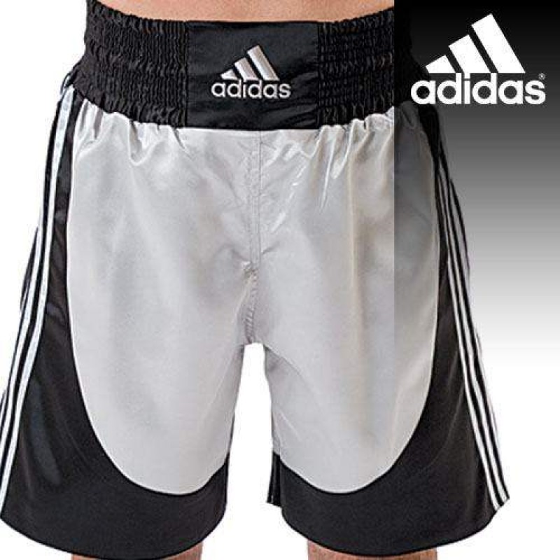 Boxing Trunk Adidas MULTI Silver-Black - ADISMB03 - Γάντια-προστατευτικά-Διάφορα αξεσουάρ